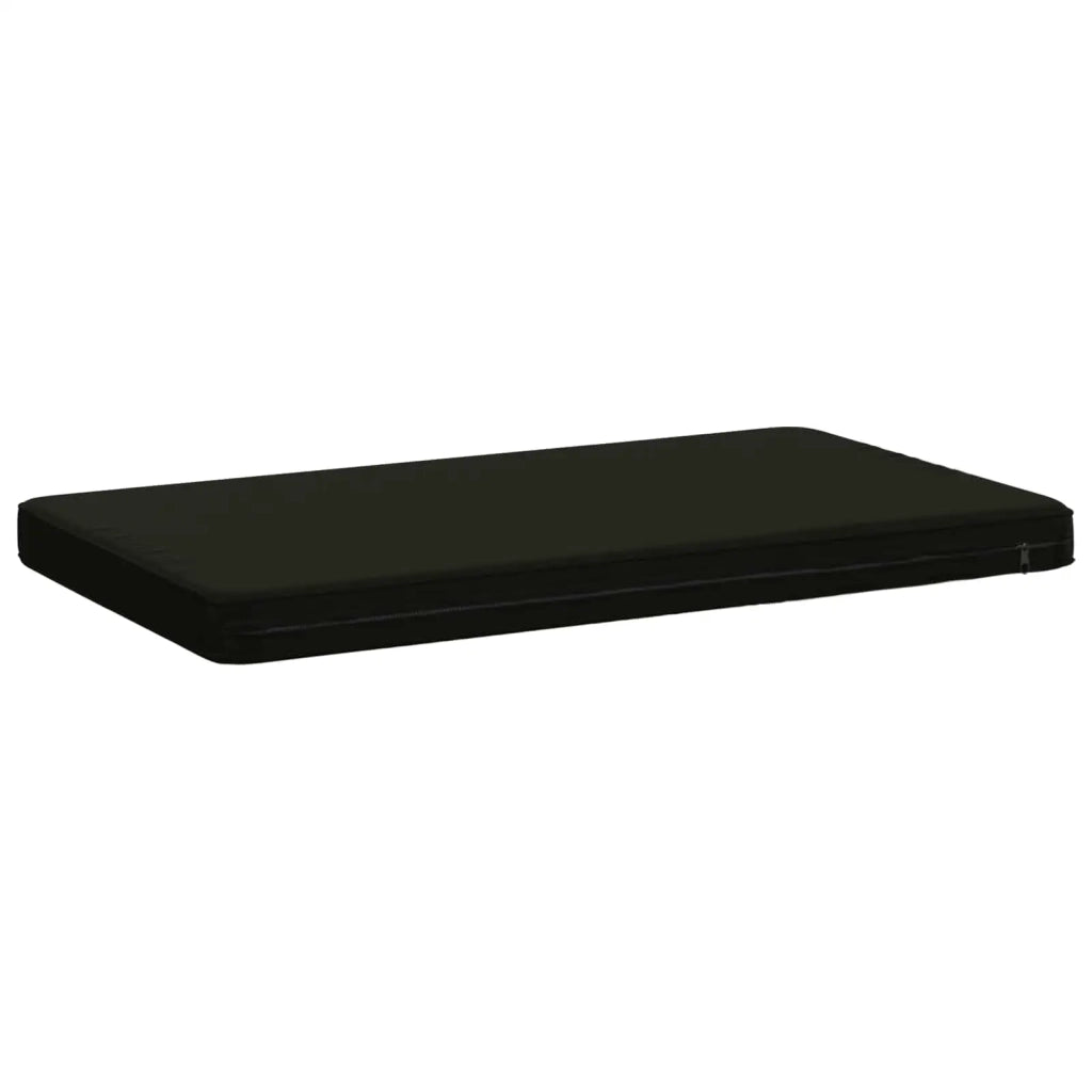 Cuscini per Panchina a 2 Pezzi VUGHT 2 pz 100% Poliestere Nero 951663
