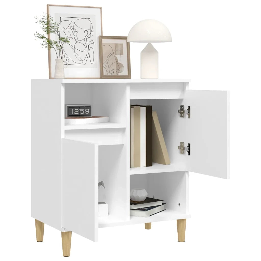 Credenza Bianca 60x35x70 cm in Legno Multistrato 821140