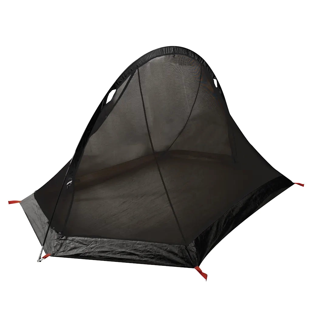 Tenda Campeggio a Cupola 2 Persone Bianca Tessuto Impermeabile 94322