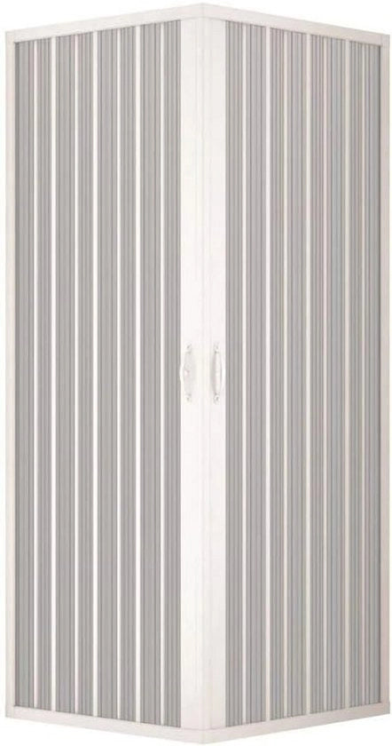 Cabina doccia a scomparsa 70x70 cm parete di doccia in PVC su misura per risparmiare spazio