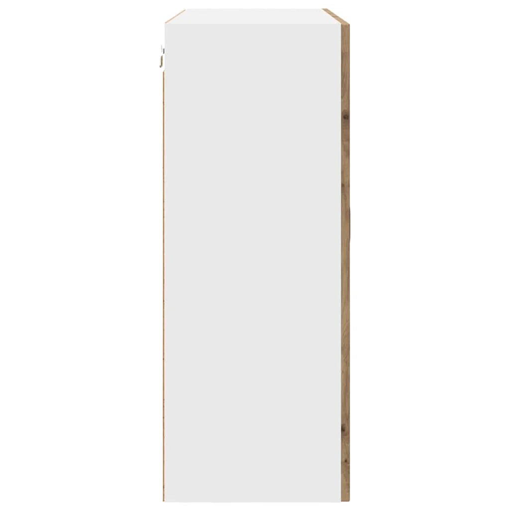 Mobile da cucina rettangolare moderno 80 x 31 x 80 cm ampio spazio contenitivo finitura in rovere ingegnerizzato realizzato artigianalmente 02_0053742