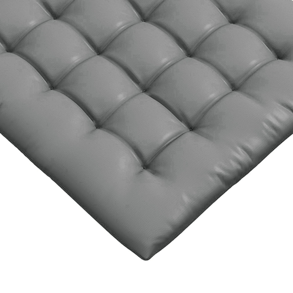 Cuscini per Sedie da Pranzo ¨C zephmum ¨C Grigio 40x40 cm 6 Pezzi