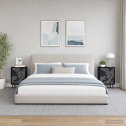 Armadio da Notte DOKKUM 2 pz Rovere Nero 36 x 33 x 51 cm 8007246