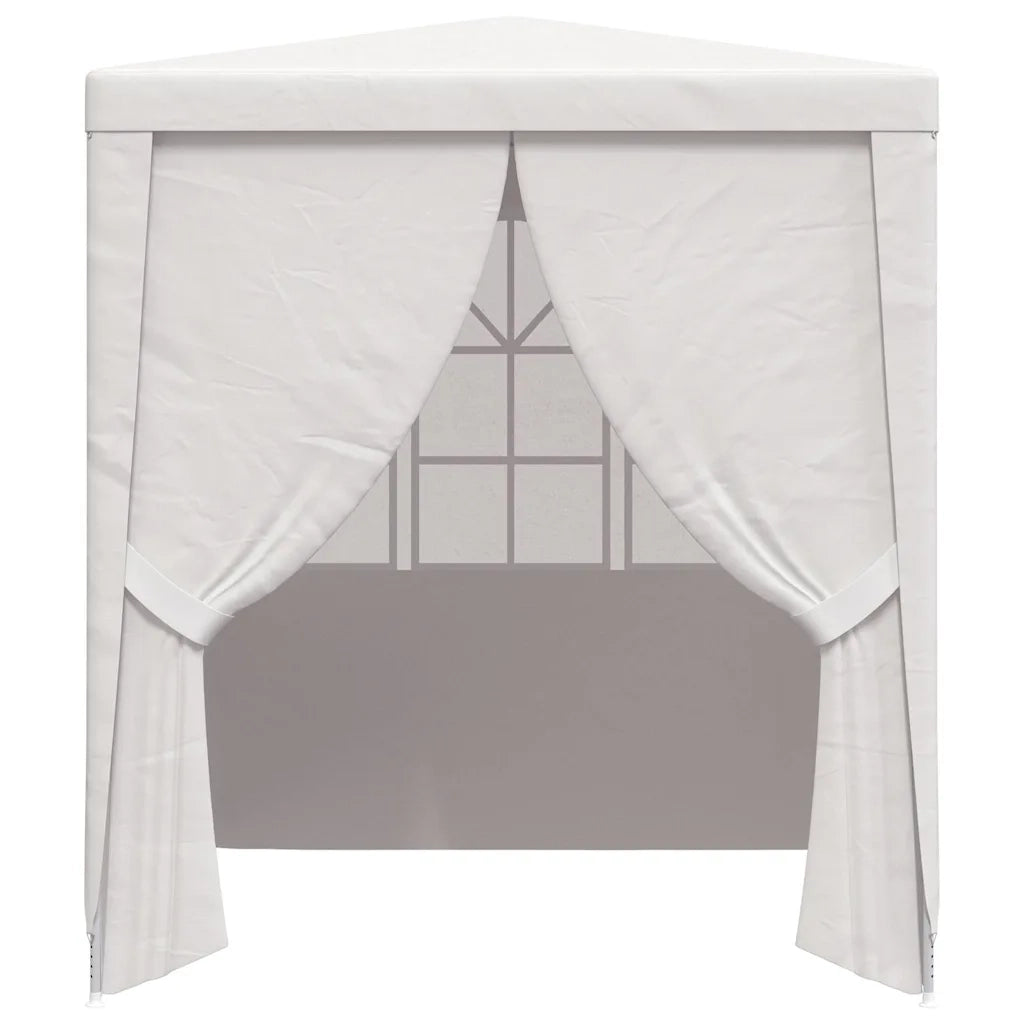 Gazebo Professionale con Pareti 2,5x2,5 m Bianco 90 g/m² 48518