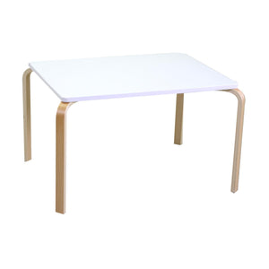 Tavolino Rettangolare 80x60xh50 cm in Legno Bianco