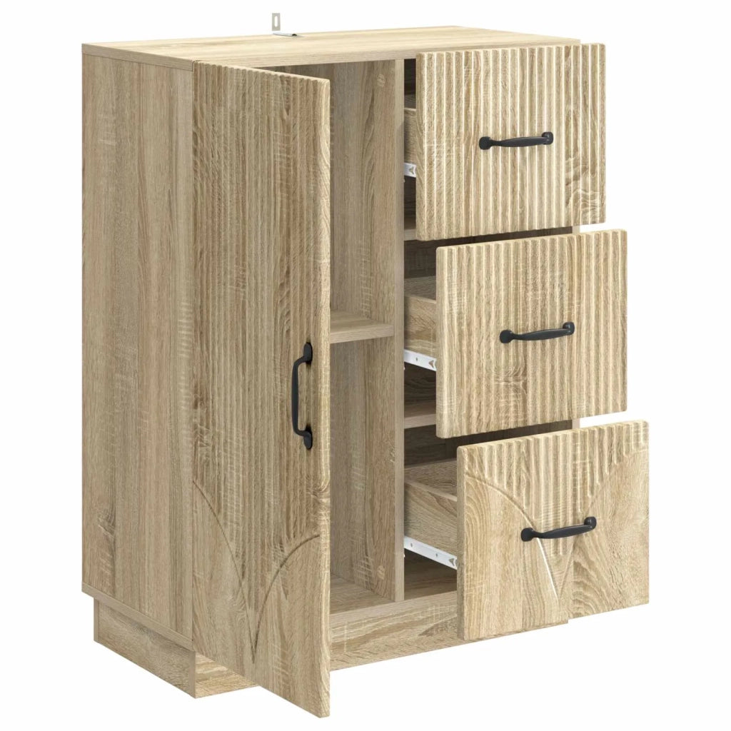 Credenza Rovere Sonoma 66 x 34,5 x 87 cm Legno ingegnerizzato