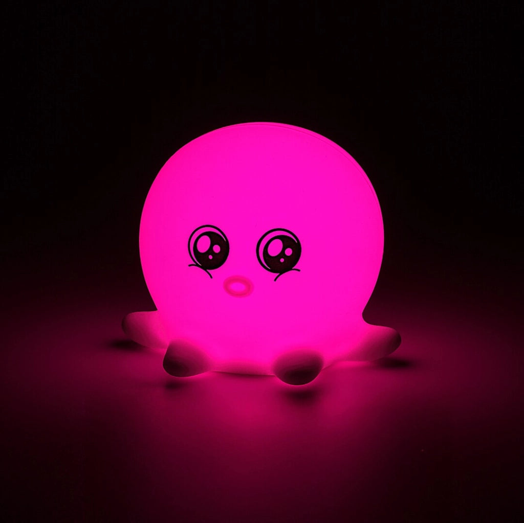 Lampada notturna bambini polpo bianco LED Lightimals Rabalux