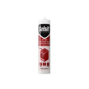SELSIL SILICONE ALTE TEMPERATURE SHT-300 ROSSO 310 ML- 1,0 pz
