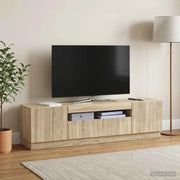 Mobile TV LED Rovere Sonoma Legno ingegnerizzato 897347