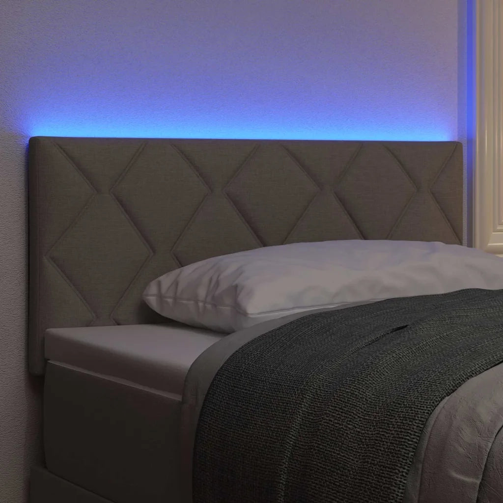 Testiera LED Talpa 100 cm Tessuto 3338204