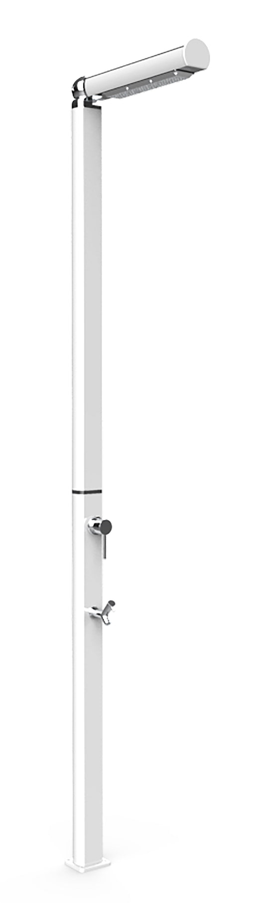 Doccia da Giardino Miscelatore e Lavapiedi Arkema Quick Bianco Lucido