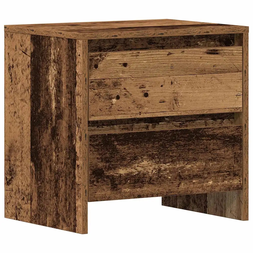 Armadio da Notte 2 pcs Legno vecchio 45 x 34 x 44,5 cm 863354