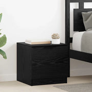 Armadietto per letto 2 pcs Rovere Nero 40 x 39 x 40cm 880500