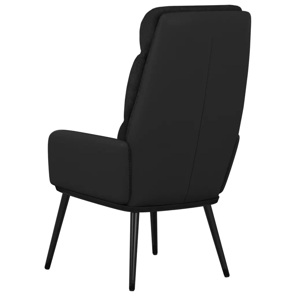 Sedia Relax Nera in Tessuto 341125