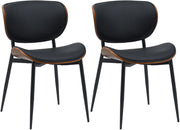 2er Set Esszimmerstuhl Enid Kunstleder