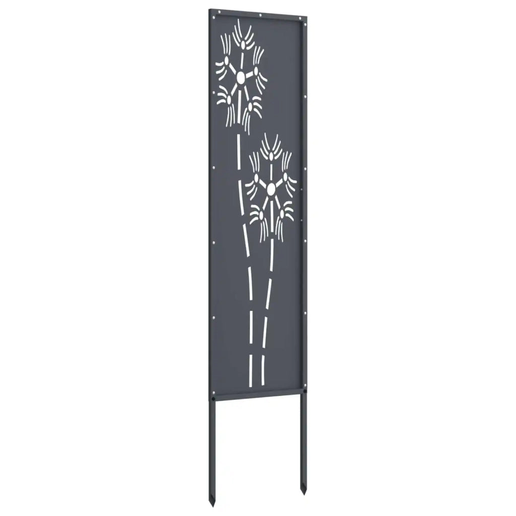 Schermo per privacy in giardino Traforo Antracite 32 x 140 cm