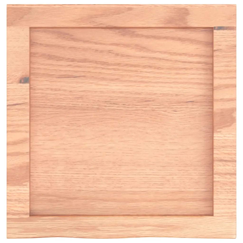 Piano Bagno Marrone 40x40x(2-6) cm Legno Massello Trattato 3156094