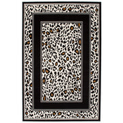Tappeto moderno Sona a pelo corto con stampa animalier