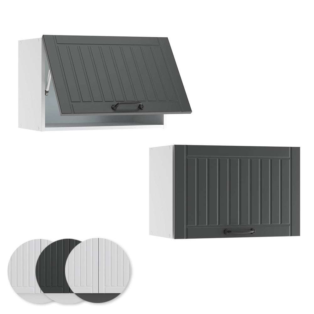 Vicco Pensile da cucina Antracite casa di campagna 60 cm Piatto