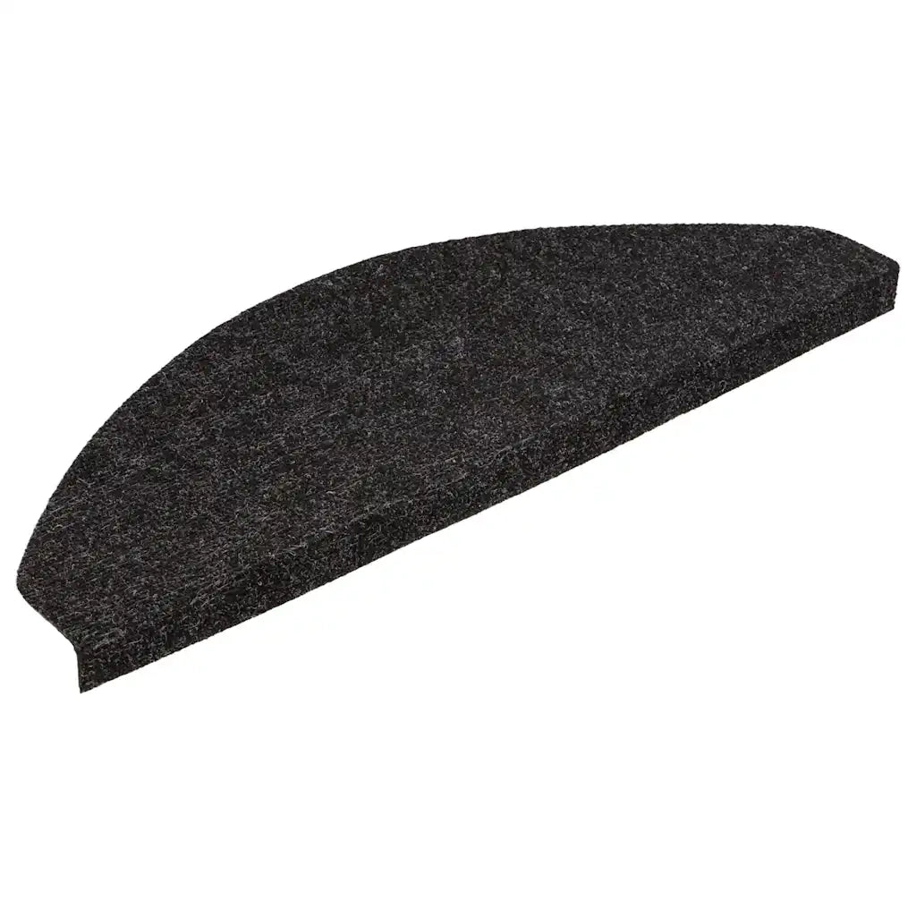 Tappetini Autoadesivi per Scale 30 pz Antracite 65x22,5x3,5 cm 3365902