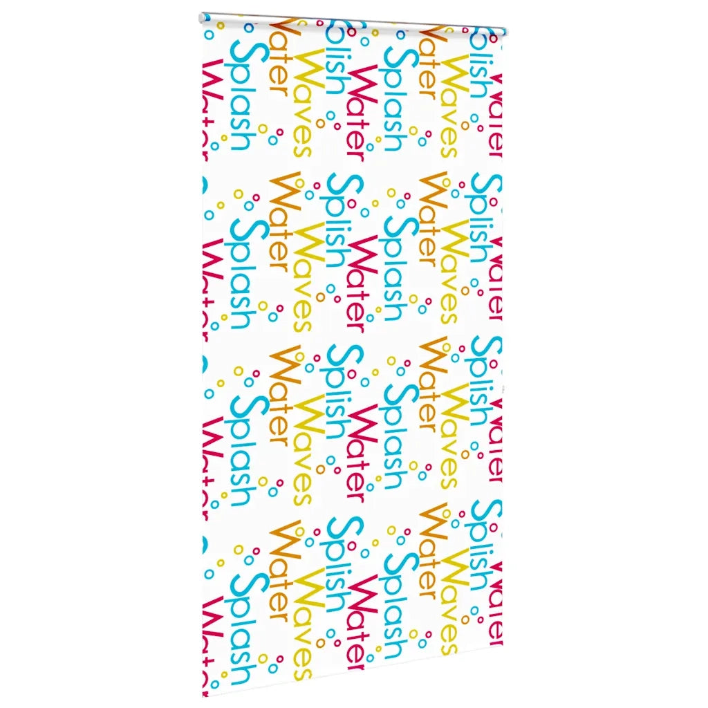 Tenda a Rullo Doccia con Cassonetto 130x240cm Larghezza Tessuto 4015037