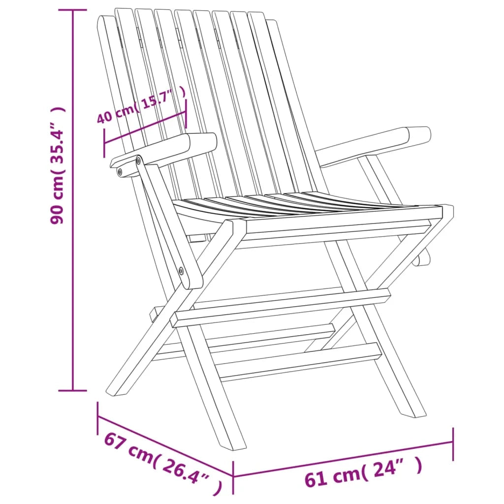 Set da pranzo da esterno 5 pezzi mobili da giardino legno massello di teak 02_0014304