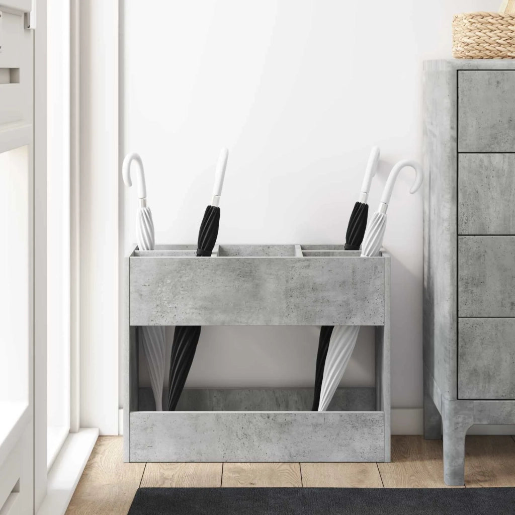 Supporto per Ombrellone Grigio cemento 65 x 24 x 50 cm 899426