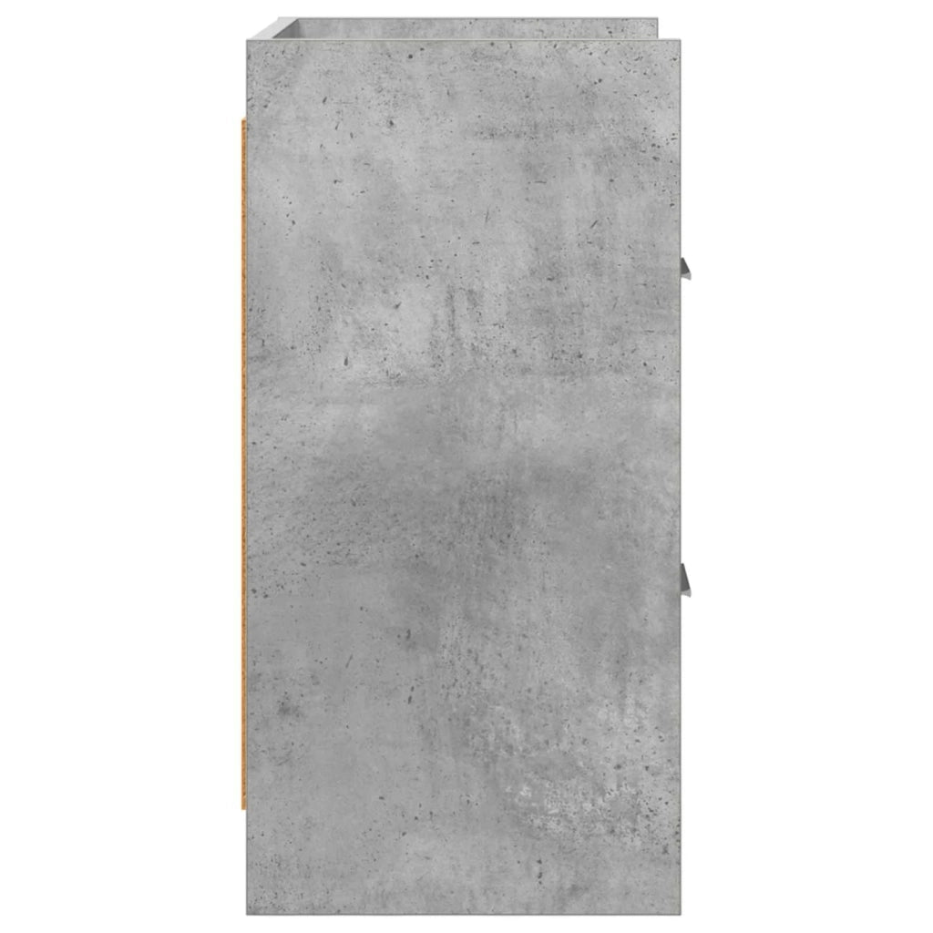 Comodini Grigio Cemento 40 x 30 x 60 cm Legno ingegnerizzato 8010969