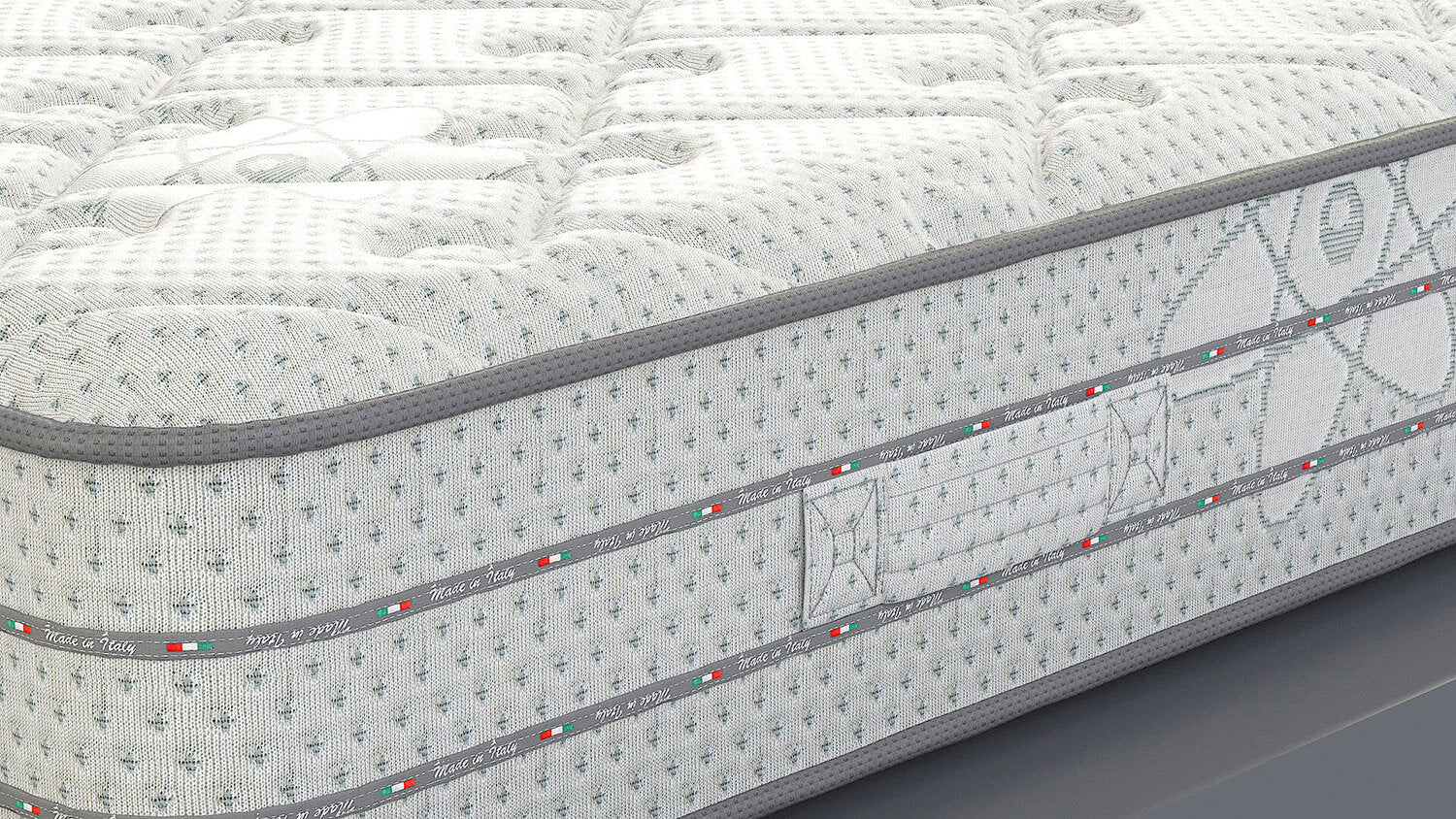 Materasso Singolo in Memory 80x190 cm H24 Valiani Christal