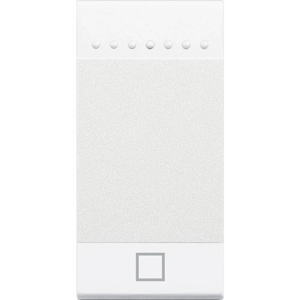 Copritasto LivingLight 1 funzione con serigrafia STOP N4915AEN