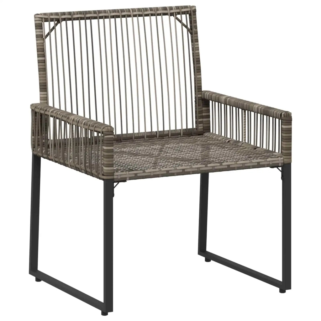Set di Mobili da Esterno 11 pz | Set Salotto da Giardino Grigio e Grigio Scuro