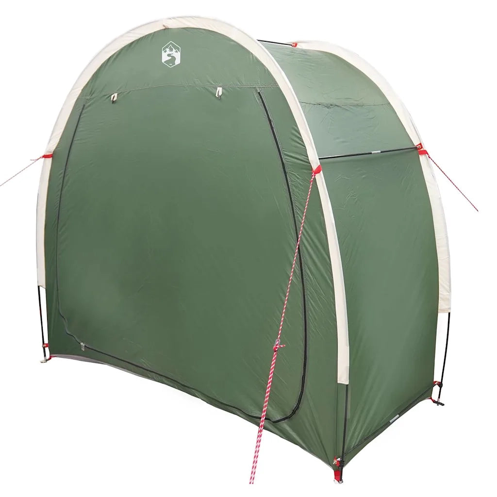 Tenda porta biciclette con tetto Verde 210 x 90 x 174 cm
