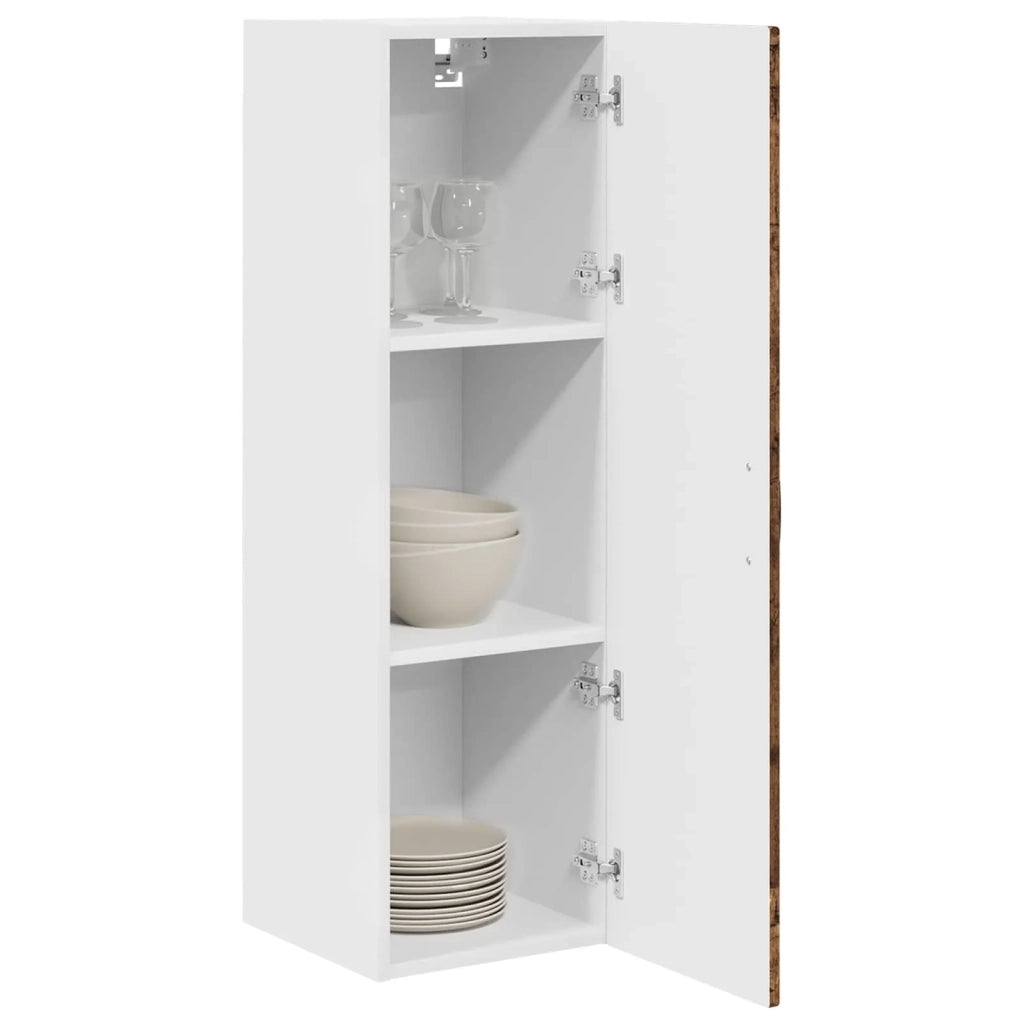 Armadietto a muro PORTO Legno vecchio 30 x 31 x 100 cm 885463