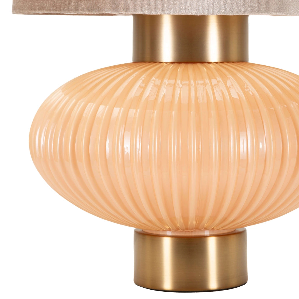 Fanoti, Lampada da Tavolo Necessaria 1 Lampadina, Rosa Perlato