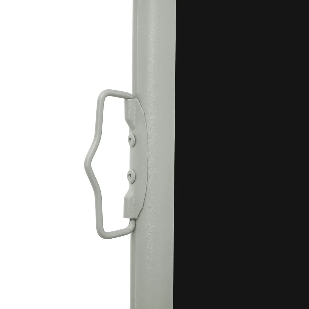 Tenda da sole laterale retrattile/schermo privacy per patio giardino terrazza balcone 170 x 300 cm nero 02_0007317