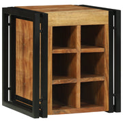 Portabottiglie 34.5x35x39 cm Legno massello di acacia