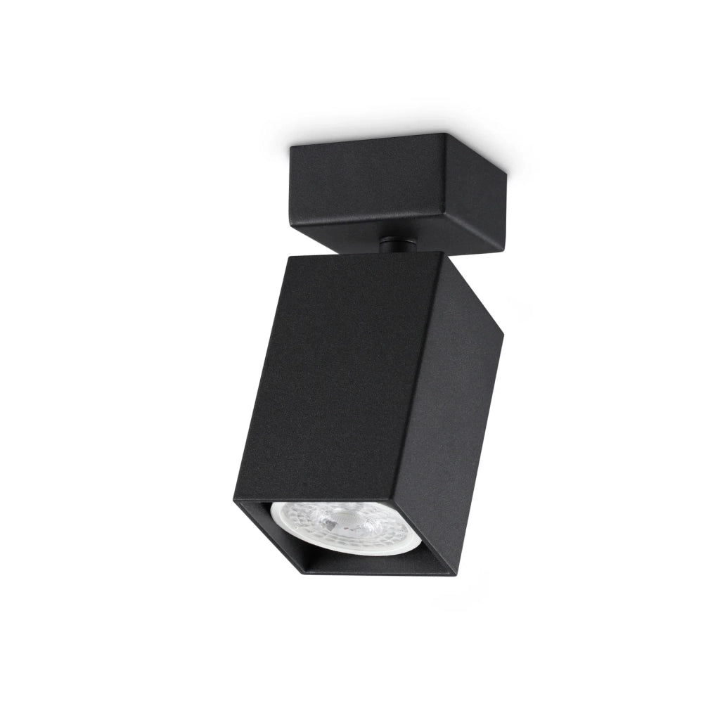 Applique Dynamite 1 Luce Gu10 Nero Orientabile