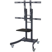 Staffa  pavimento per tv 37-100 load 125kg 800x600 piano e ruote - 17.99.1165-1