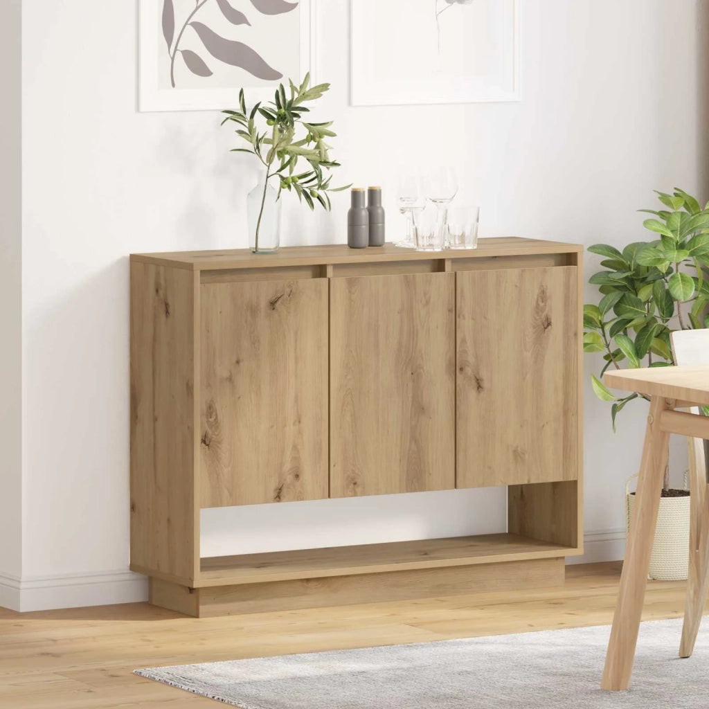 Credenza Rovere artigianale 97 x 29 x 75 cm Legno multistrato 875223