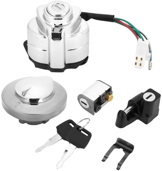 Intermittente Schiacciabile Perfetto Adattamento - Contatto - Interfaccia - Tappo Carburante - Set di Chiavi - Peso Leggero 660 g