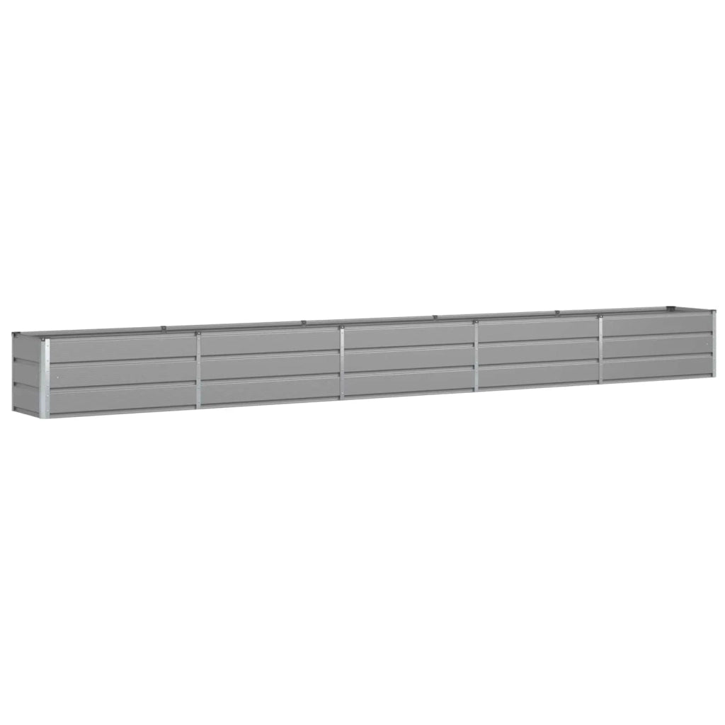 Fioriera Grigio chiaro 480 x 50 x 45 cm Acciaio zincato 42018158