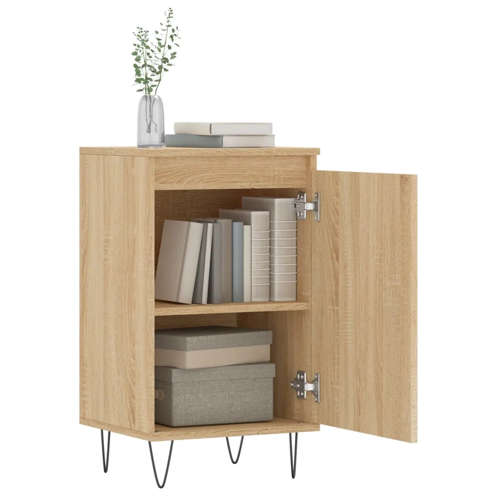 Credenza Rovere Sonoma 40x35x70 cm in Legno Multistrato 831058