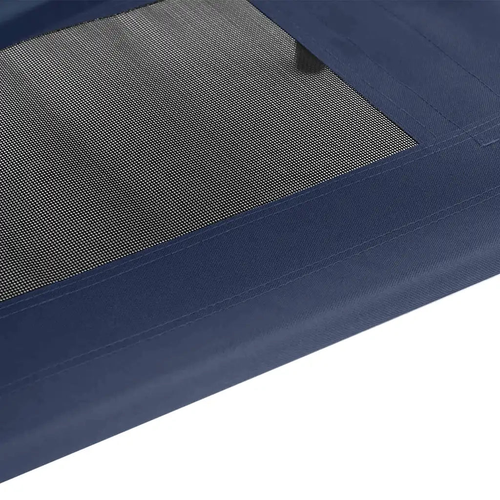 Letto per Cani Blu navy 62 x 48 x 61 cm Acciaio 42008177