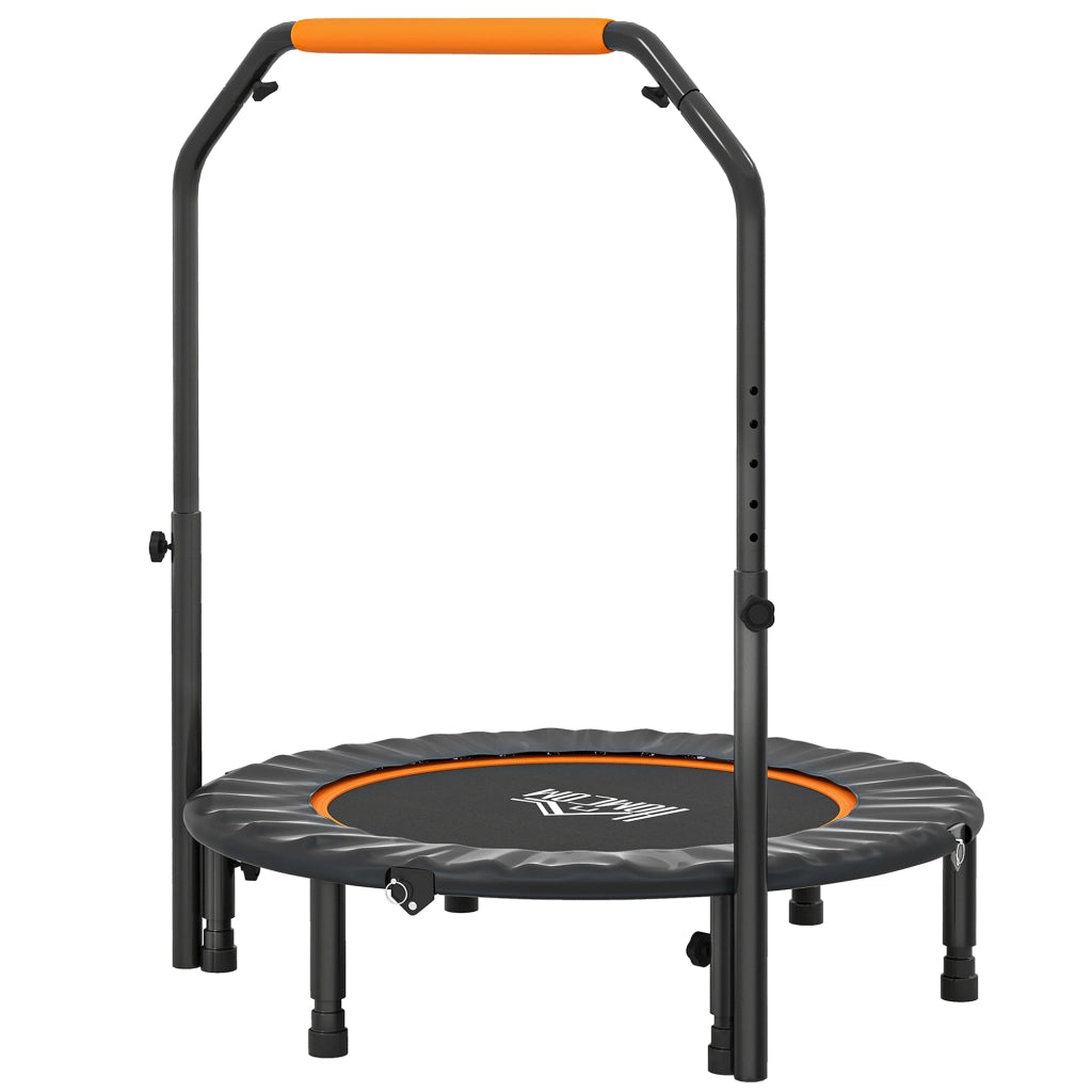 Trampolino Fitness ¨C zephmum ¨C Nero, Pieghevole, ?102x123 cm, 150 kg