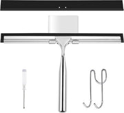 Douchewisser in acciaio inossidabile - multifunzionale - 1 pezzo - con labbra in silicone