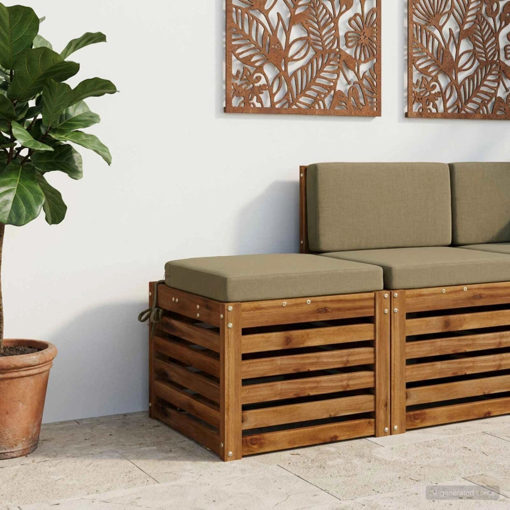 Cuscino per sedile a 1 pezzo SOEST 100% Poliestere Verde chiaro 945167