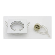 FARETTO QUADRATO INCAS ORIENTAB LED GU10 BIANCO- 10,0 pz