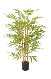 Pianta Finta Da Interno Artificiale Grandi Varie Altezze 100/150/180 Cm Artificiali Vari Modelli Modellabili Decorazioni Casa Ufficio - Bambù - Altezza 150cm