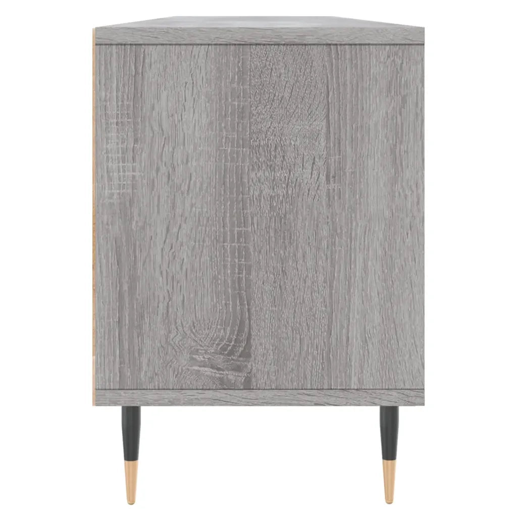 Mobile Porta TV Grigio Sonoma 150x30x44,5 cm Legno Multistrato