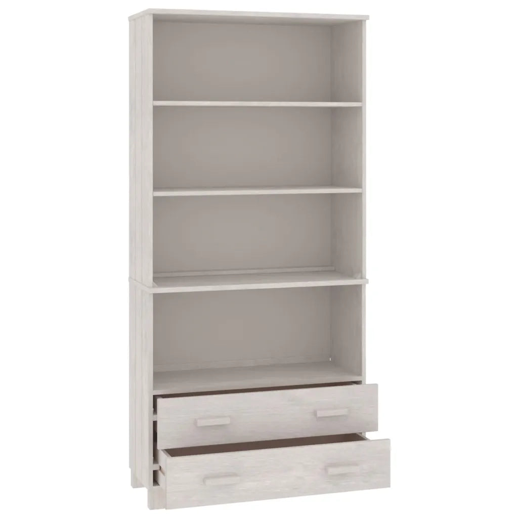 Credenza HAMAR in Legno Massello di Pino Bianca 3100935